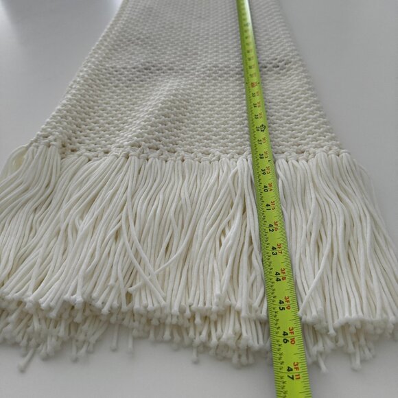 Michael Kors Fringe Trim Knit Dress, New, Size M - Picture 13 of 17